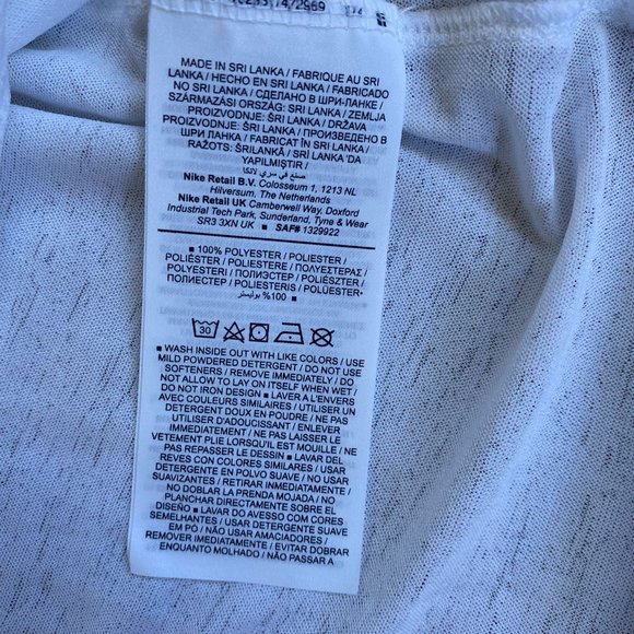 NWT Nike Dri-FIT Miler Men's Running T-Shirt White Size S, M - Picture 4 of 5